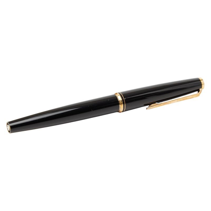 MONTBLANC（モンブラン） - 万年筆 ペン先585 221 ブラック ゴールド