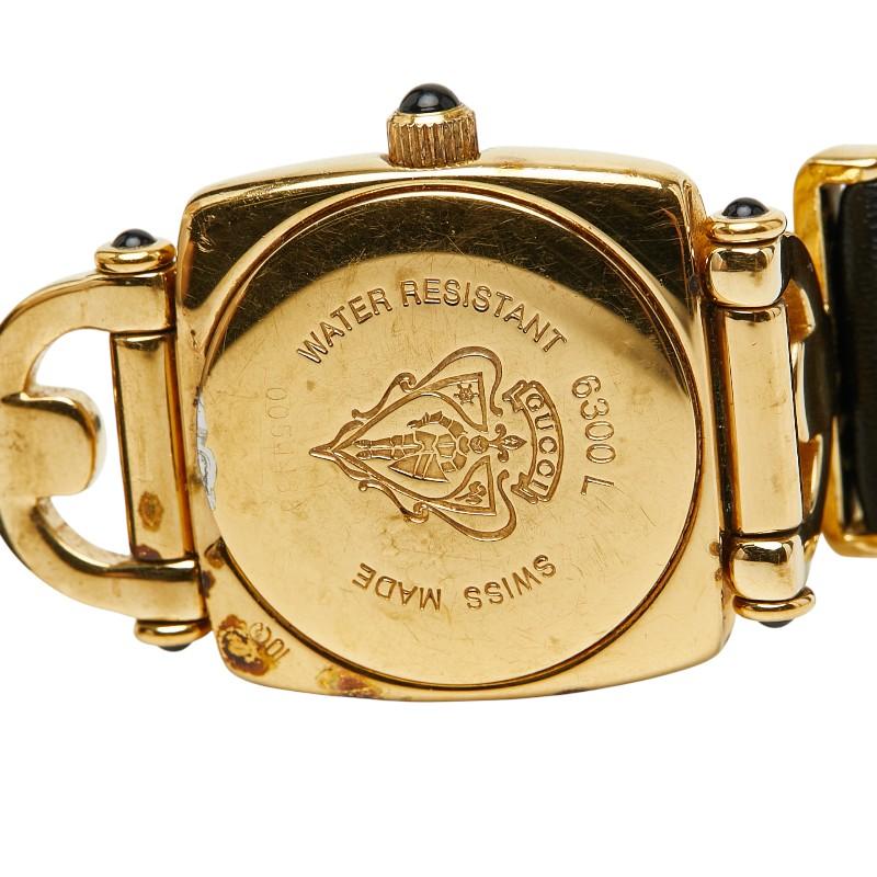 GUCCI（グッチ） ホースビット ベルト（社外品） 腕時計 6300L