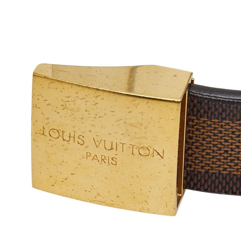 ⭐︎LOUISVUITTON⭐︎ヴィトン⭐︎ベルト⭐︎ダミエサンチュール キュレ⭐︎値下げ LOUIS VUITTON（ルイ・ヴィトン） ルイ ヴィトン ダミエ サンチュール