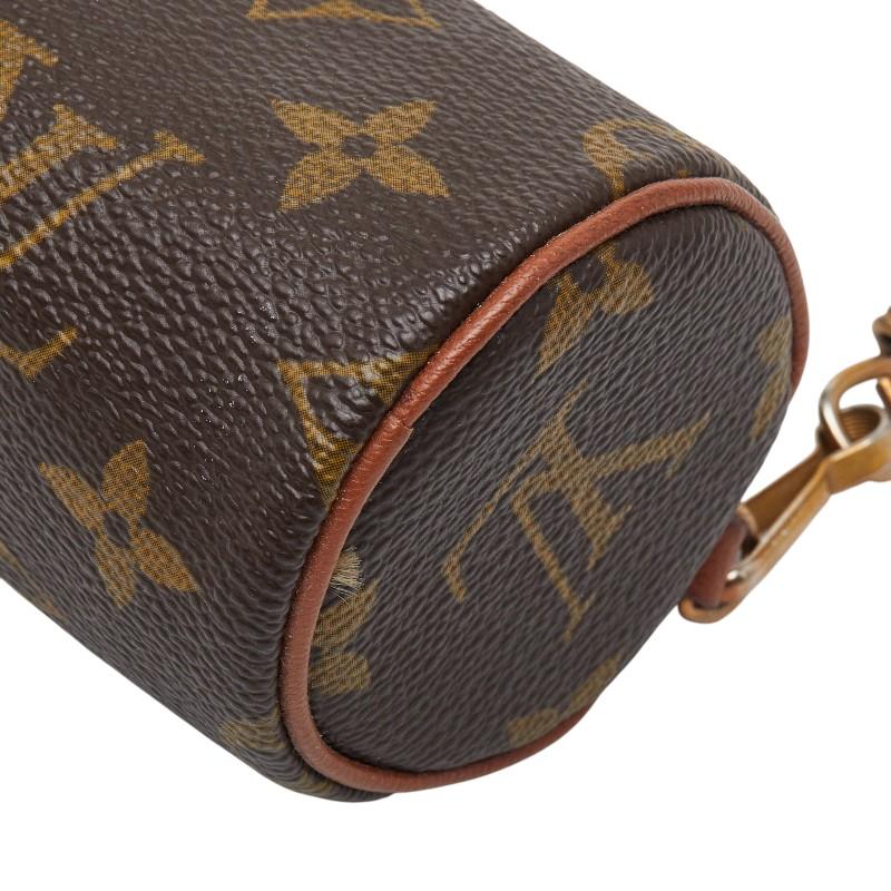 い*か様 ルイヴィトン 旧パピヨン30 ミニポーチ付 モノグラム ECLAIRフ LOUIS VUITTON（ルイ・ヴィトン） ルイ ヴィトン モノグラム パピヨン