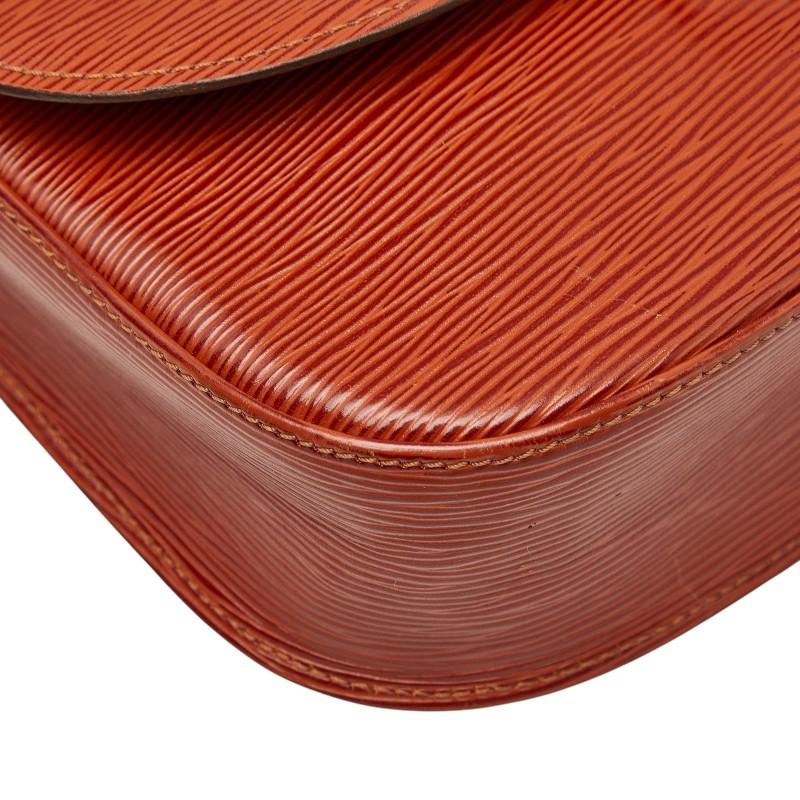 『USED』LOUIS VUITTON【ルイ・ヴィトン】 M52193/TH1914 サンクルー ショルダーバッグ エピレザー レディース ブラウン ハイブランド LOUIS VUITTON - 『USED』LOUIS VUITTON【ルイ・ヴィトン】 M52193