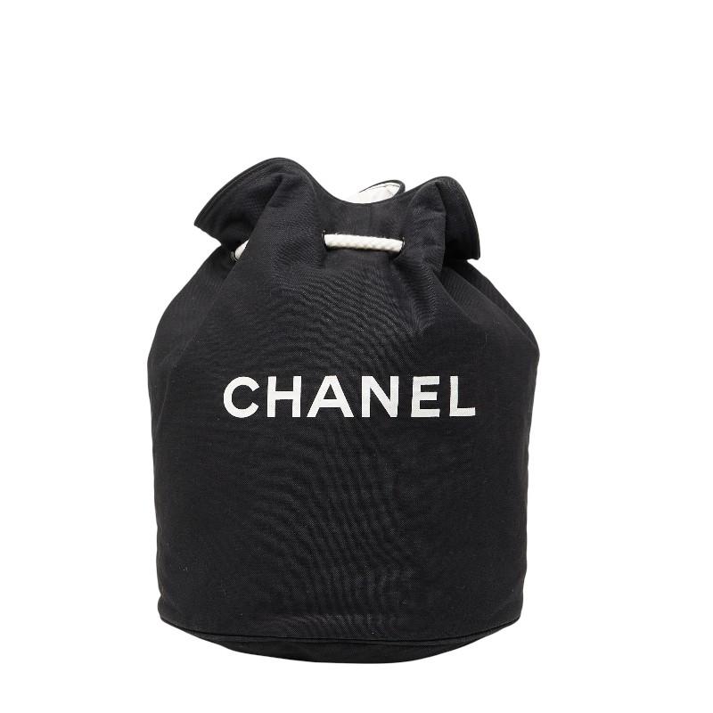 CHANEL（シャネル） ノベルティ ロゴプリント プールバッグ ショルダー