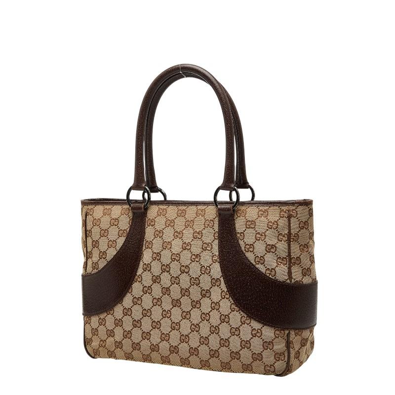 ❤️GG柄❤️GUCCI グッチ キャンバストートバッグ 113011 ブラウン GUCCI（グッチ） GGキャンバス ハンドバッグ トートバッグ 113011