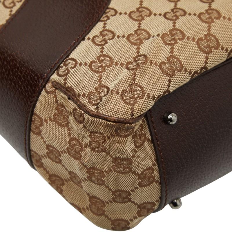 グッチ GGキャンバス ハンドバッグ トートバッグ 113011 ブラウン GUCCI（グッチ） GGキャンバス ハンドバッグ トートバッグ 113011