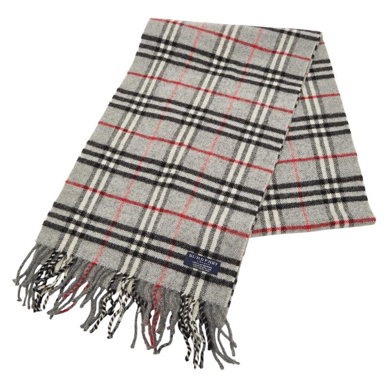 BURBERRY（バーバリー） ノバチェック マフラー グレー マルチカラー