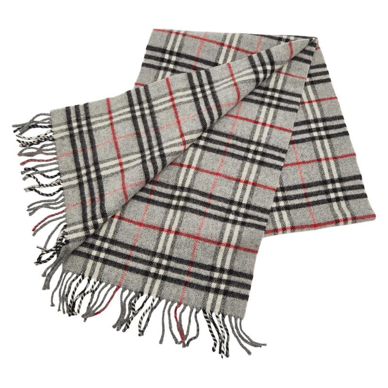 新品未使用タグ付◎BURBERRY バーバリー マフラー ノバチェック 英国製