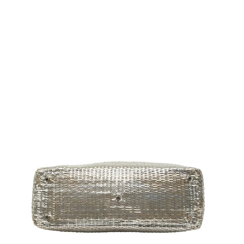 ANTEPRIMA シルバー クラッチバッグ ANTEPRIMA（アンテプリマ） イントレッチオ ハンドバッグ トートバッグ