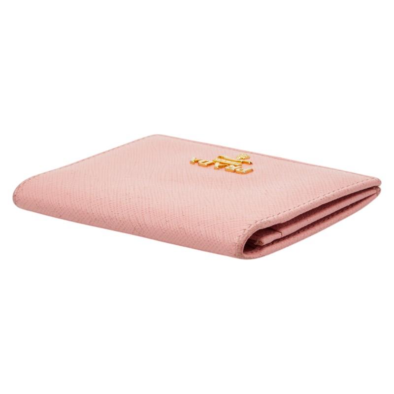 PRADA（プラダ） カードケース パスケース ピンク サフィアーノレザー