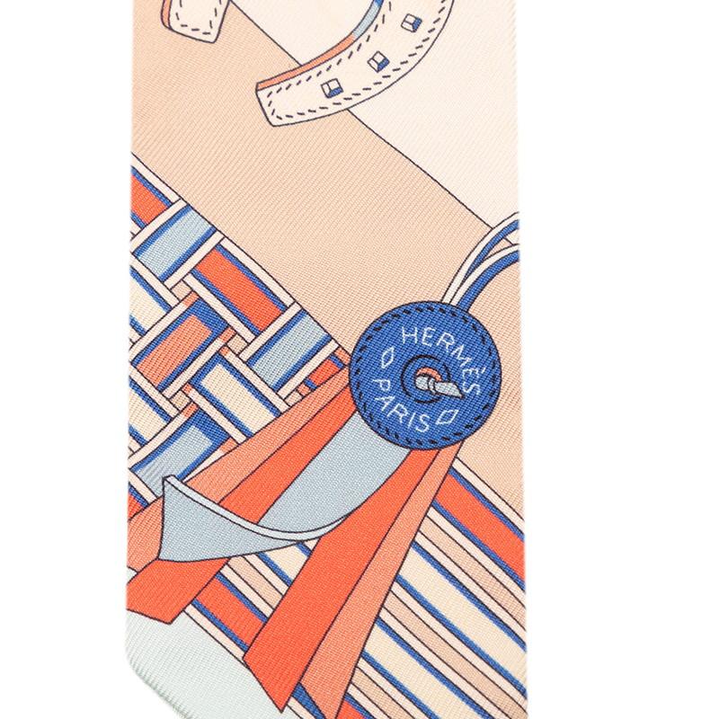 HERMES（エルメス） ツイリー BRIDES ET GRIS GRIS 馬勒とチャーム