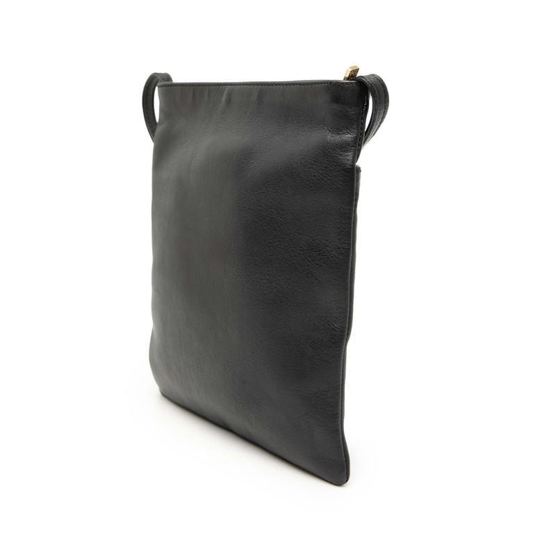 【美品】LOEWE ロエベ アナグラム ショルダーバッグ ポシェット ブラック LOEWE（ロエベ） アナグラム 斜め掛け ショルダーバッグ ポシェット