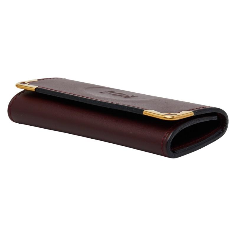 Cartier（カルティエ） マストライン キーケース 4連 ワインレッド 