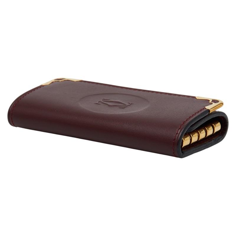 Cartier（カルティエ） マストライン キーケース 4連 ワインレッド 