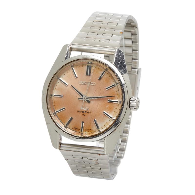 SEIKO　キングセイコー　ハイビート　日付機能　自動巻き　メンズ腕時計　中古品 SEIKO（セイコー） キングセイコー KS ハイビート ヴィンテージ 腕時計