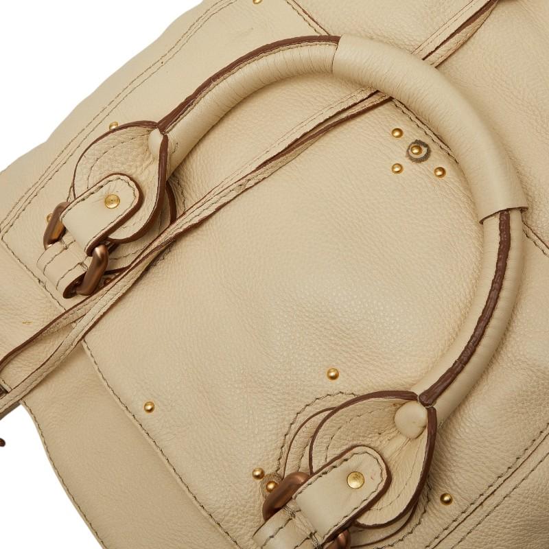 Chloe（クロエ） パディントン トートバッグ ハンドバッグ ホワイト