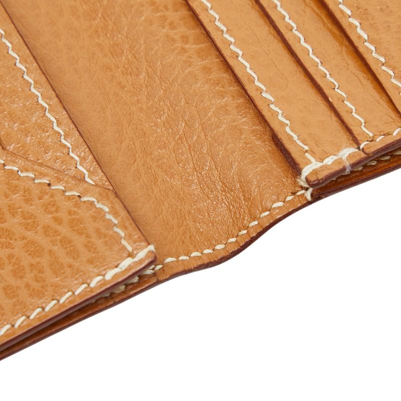 HERMES（エルメス） MC2 フレミング 二つ折り財布 長財布 ブラウン