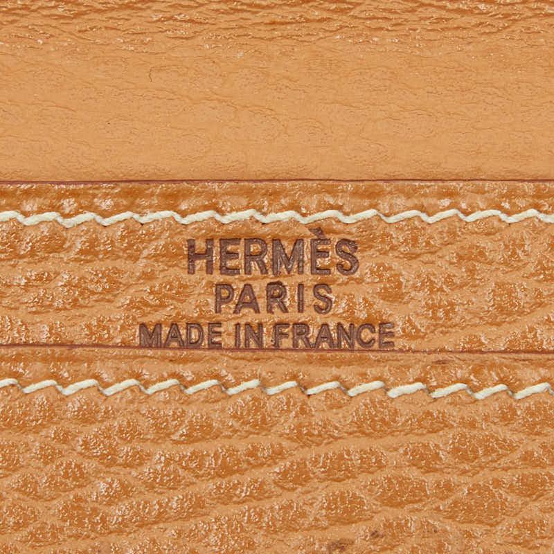 HERMES（エルメス） MC2 フレミング 二つ折り財布 長財布 ブラウン