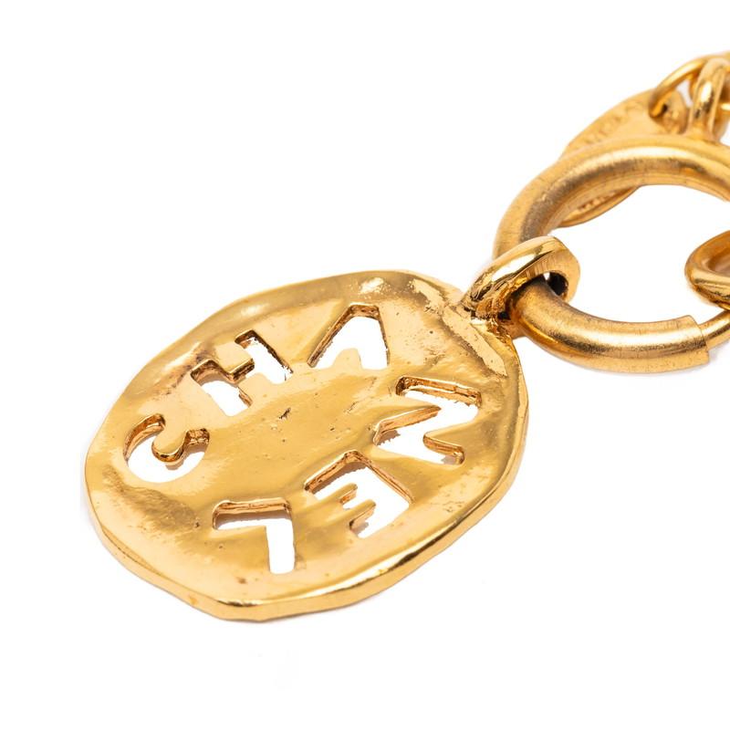 CHANEL（シャネル） ロゴ ネックレス ゴールド メッキ レディース 