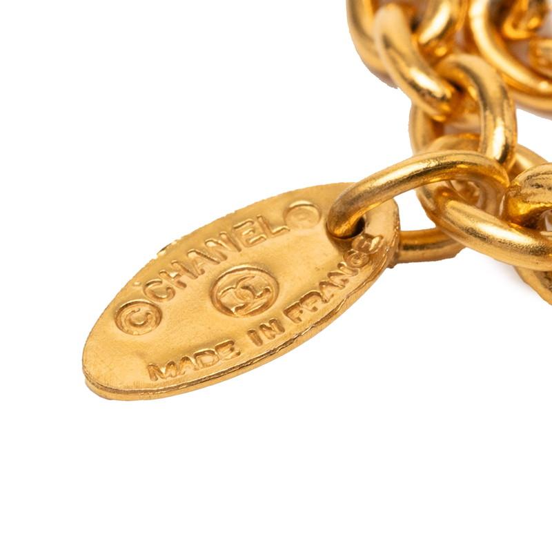 CHANEL（シャネル） ロゴ ネックレス ゴールド メッキ レディース 