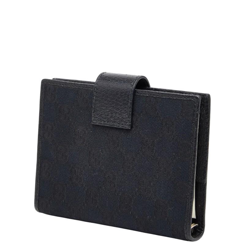 GUCCI（グッチ） GGキャンバス - 手帳 手帳カバー 115240 ブラック