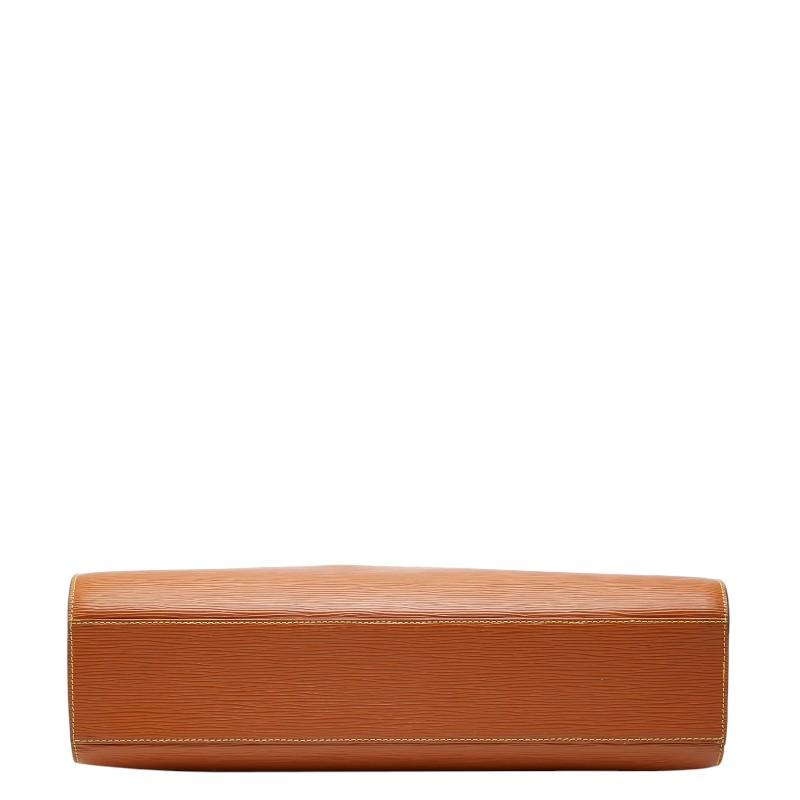 ルイ ヴィトン エピ ソルボンヌ ビジネスバッグ ハンドバッグ M54518 ジパングゴールド ブラウン レザー LOUIS VUITTON 【中古】