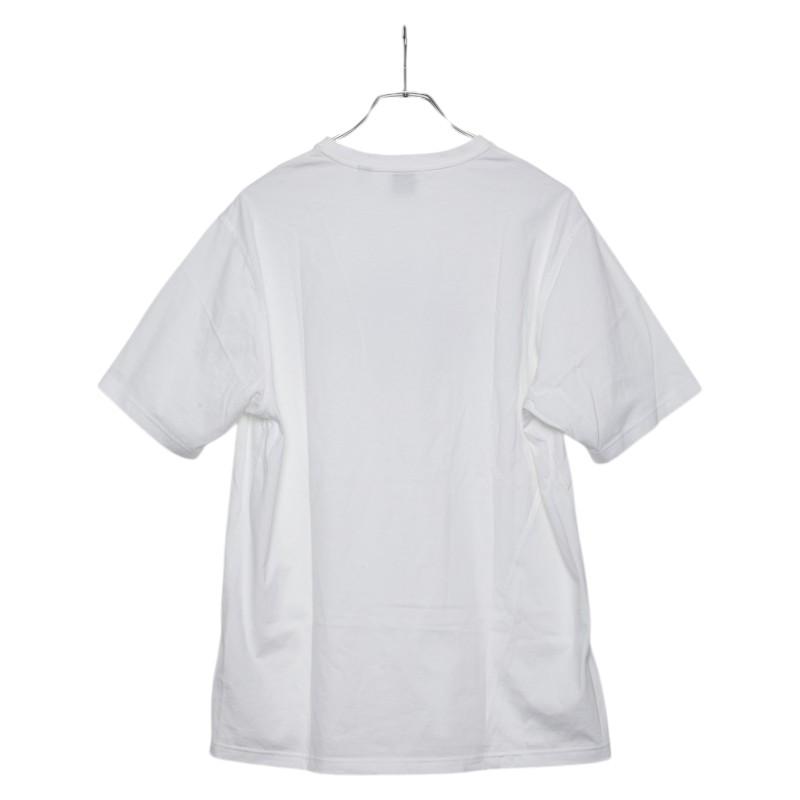 【定番美品・XL】バーバリー　センターロゴ　半袖　Tシャツ　ホワイト　白 BURBERRY（バーバリー） ロゴ カットソー 半袖Tシャツ サイズ：M