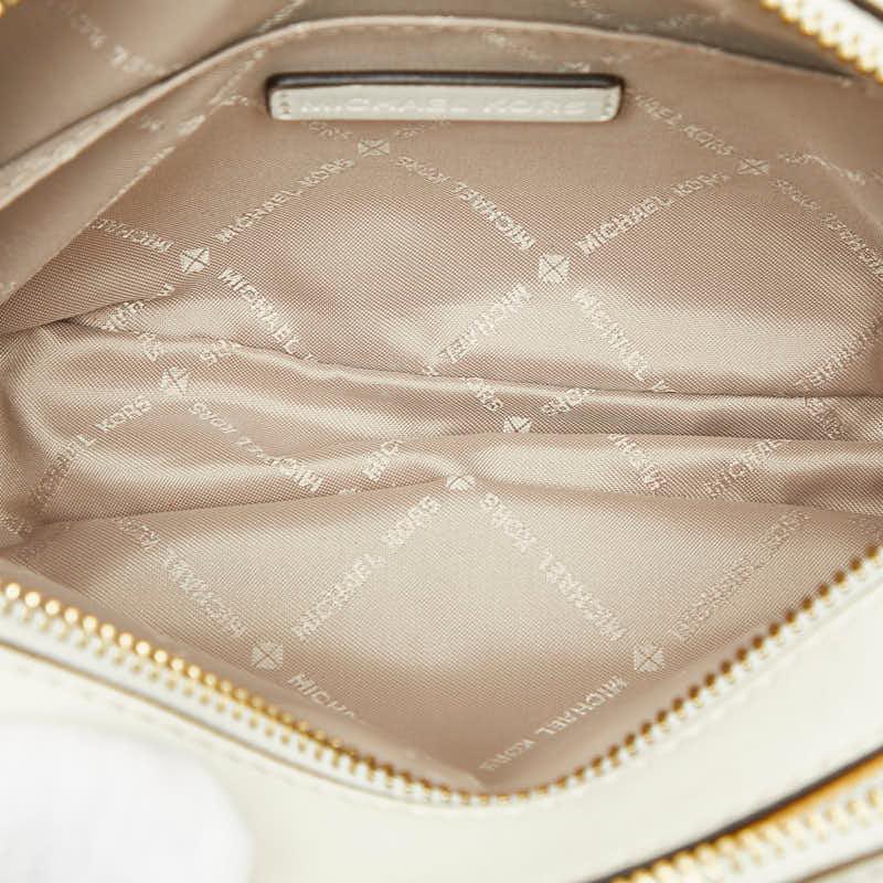 マイケルコース レイシー レインボー パンチング ロゴ ショルダーバッグ レザー レディース Michael Kors 【1-0259493】 MICHAEL KORS（マイケルコース） レイシー レインボー パンチング ロゴ