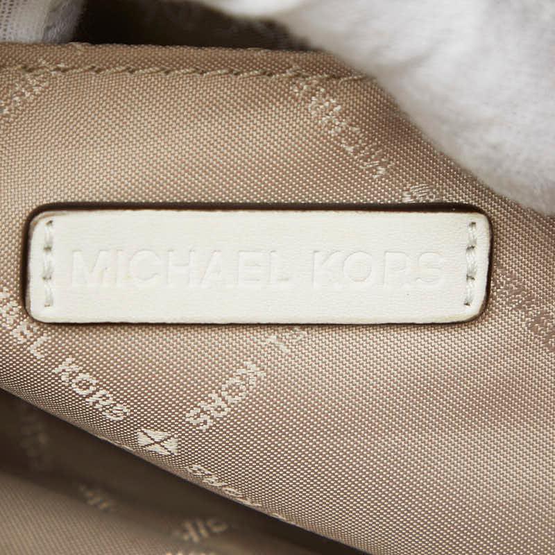 マイケルコース レイシー レインボー パンチング ロゴ ショルダーバッグ レザー レディース Michael Kors 【1-0259493】 MICHAEL KORS（マイケルコース） レイシー レインボー パンチング ロゴ
