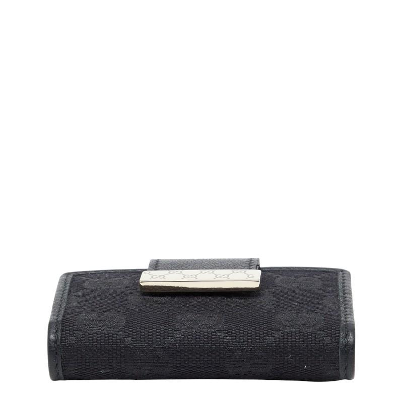 GUCCI（グッチ） GGキャンバス キーケース 6連 212098 ブラック