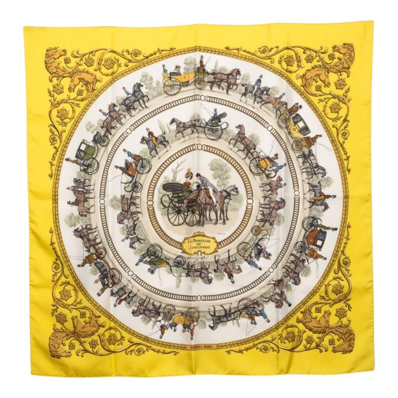 HERMES（エルメス） カレ90 La Promenade de Longchamps ロンシャンへ 