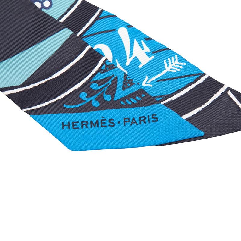 HERMES（エルメス） ツイリー JEU DE SOIE UNIFORME シルクゲーム