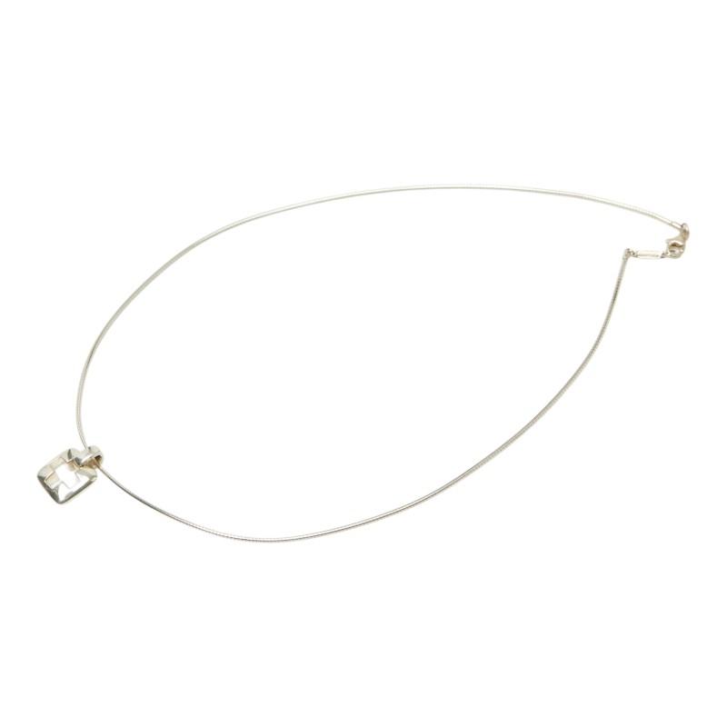 TIFFANY&Co.（ティファニー） ピアスドクロス ネックレス シルバー