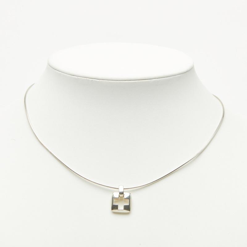 TIFFANY&Co.（ティファニー） ピアスドクロス ネックレス シルバー