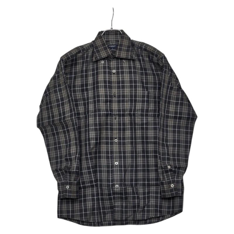 BURBERRY（バーバリー） ノバチェック 長袖シャツ サイズ：M カーキ 