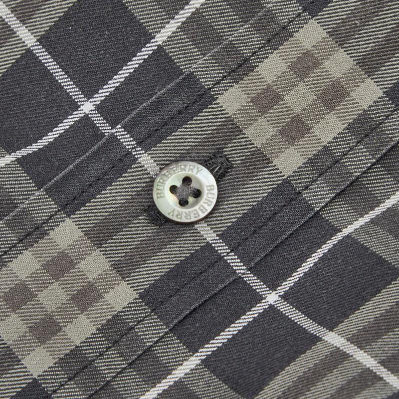 BURBERRY（バーバリー） ノバチェック 長袖シャツ サイズ：M カーキ