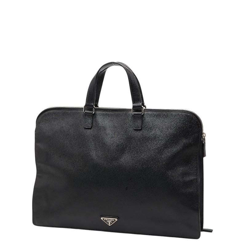 PRADA（プラダ） 三角ロゴプレート ビジネスバッグ ブリーフケース