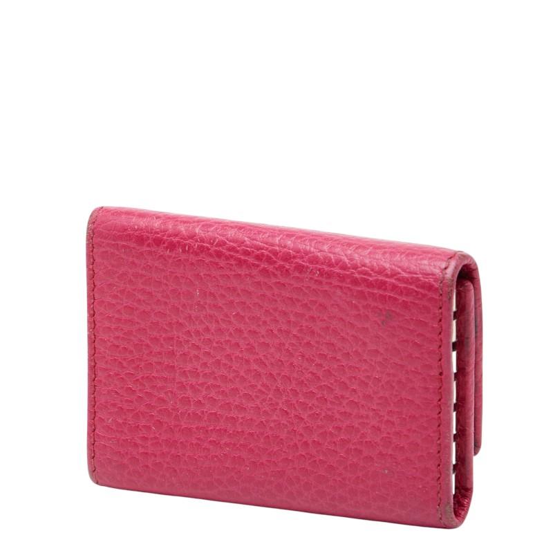 GUCCI（グッチ） キーケース 6連 354499 ピンク レザー レディース