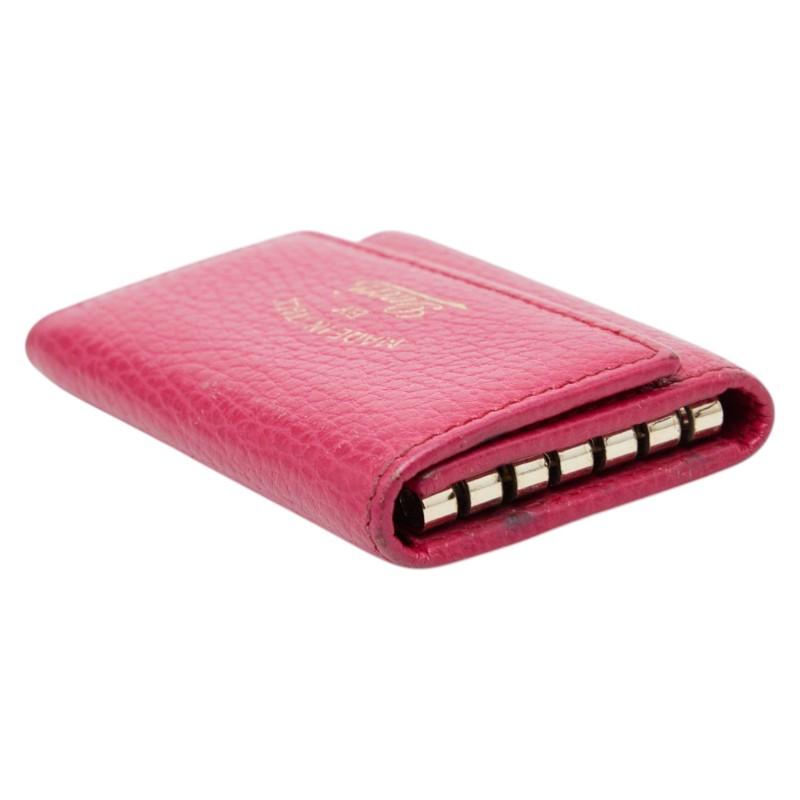 GUCCI（グッチ） キーケース 6連 354499 ピンク レザー レディース