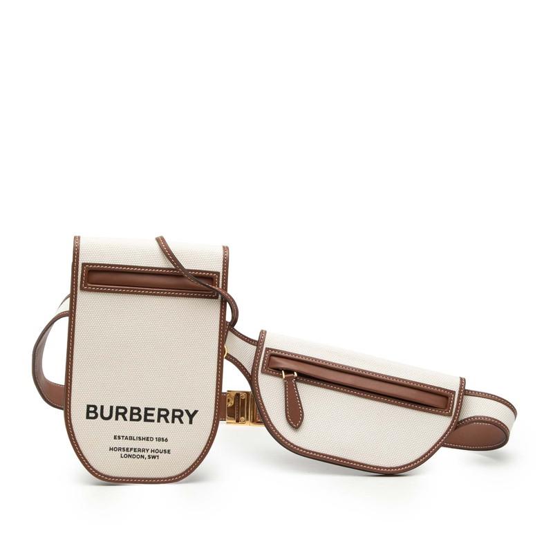 BURBERRY（バーバリー） ホースフェリー ロゴ ベルトバッグ ボディ 