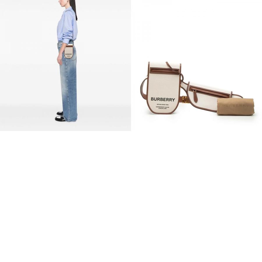 BURBERRY（バーバリー） ホースフェリー ロゴ ベルトバッグ ボディ 