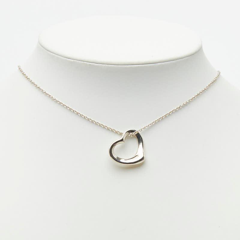 TIFFANY&Co.（ティファニー） オープンハート ネックレス SV925