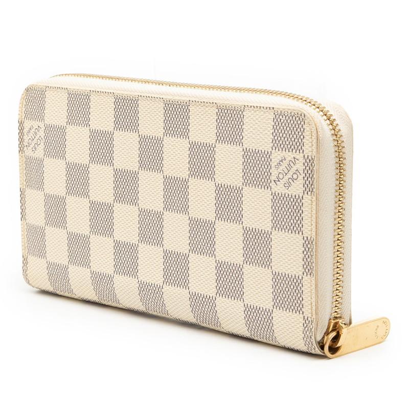 LOUIS VUITTON ルイ・ヴィトン/旧型/ジッピーウォレット/アズール/カード8枚/N60019/VI4***/Bランク/64【中古】 LOUIS VUITTON（ルイ・ヴィトン） ルイ ヴィトン ダミエアズール