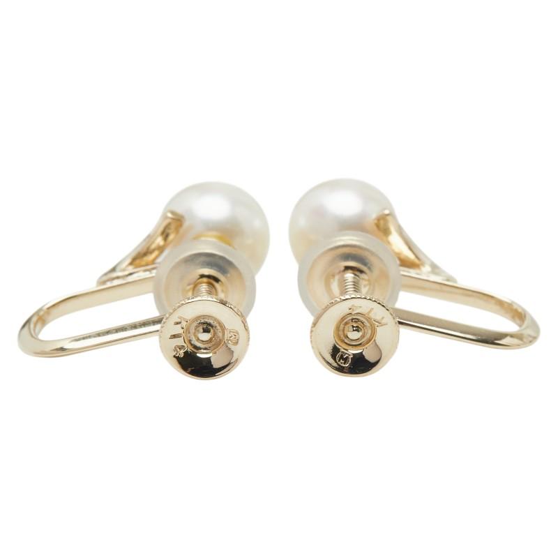 MIKIMOTO（ミキモト） 真珠 K14YG イエローゴールド アコヤパール6.5 