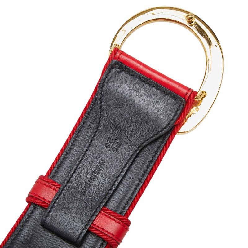 Cartier（カルティエ） パンテール ベルト サイズ：80/26 レッド