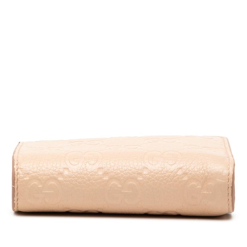 ☆未使用☆ GUCCI グッチ ミディアムウォレット 815874 ピンク GUCCI - ☆未使用☆ GUCCI グッチ ミディアムウォレット 815874 ピンク