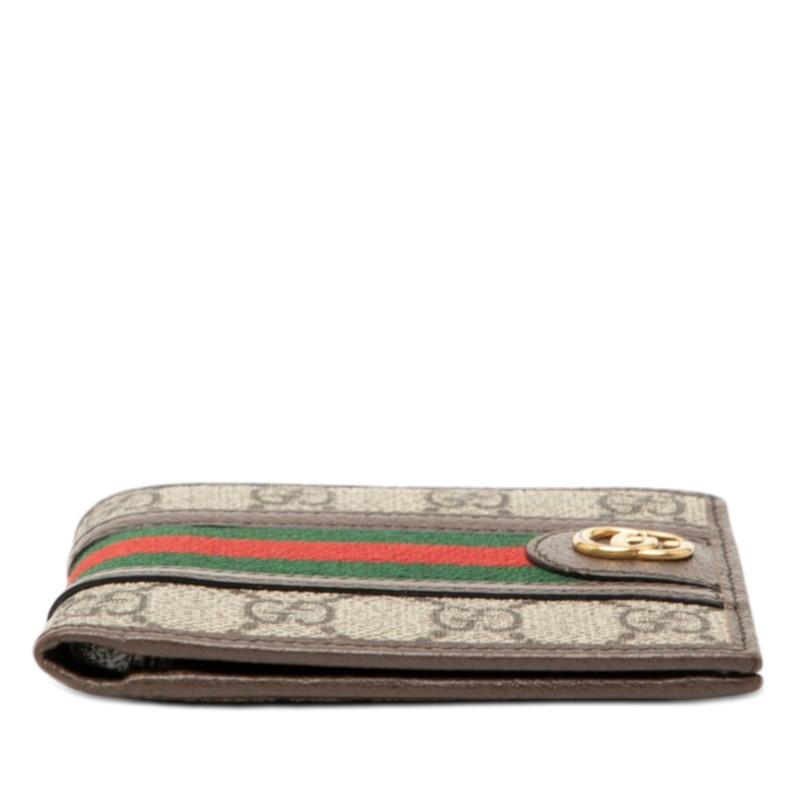 GUCCI（グッチ） オフィディア GGスプリーム 二つ折り財布 コンパクト
