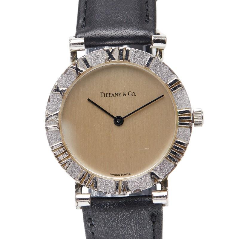 【稼動品】ティファニー アトラス クォーツ時計M0640 SV925 TIFFANY&Co.（ティファニー） アトラス 腕時計 M0640 クオーツ