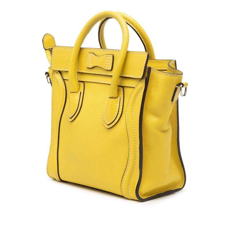 CELINE（セリーヌ） ラゲージ ナノショッパー ハンドバッグ ショルダー