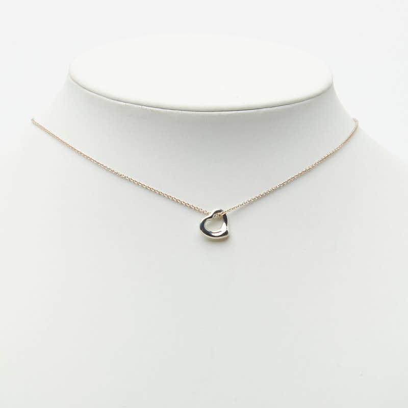 TIFFANY&Co.（ティファニー） オープンハート ネックレス SV925
