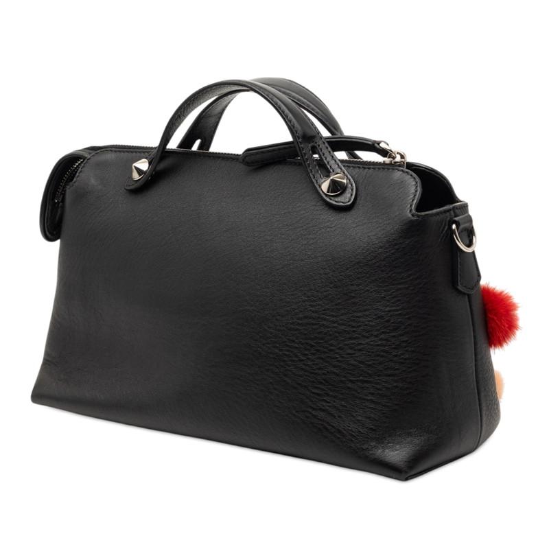 美品 FENDI フェンディ バイザウェイ ミディアム 8BL124 ショルダーバッグ レザー ブラック レディース【中古】【送料無料】 FENDI（フェンディ） バイザウェイ ミディアム ハンドバッグ