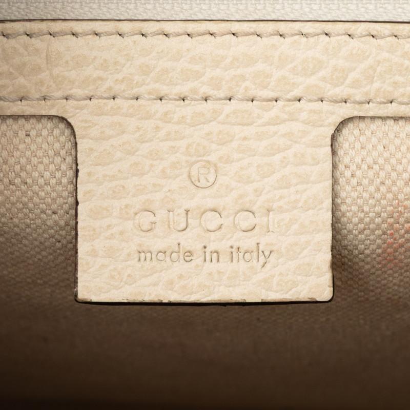 GUCCI（グッチ） ロゴプリント ショルダーバッグ 523591 ホワイト